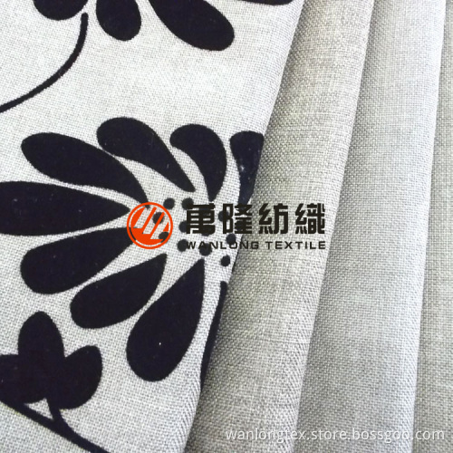 Imitation Liene Indian Cheaper Upholstery Fabric